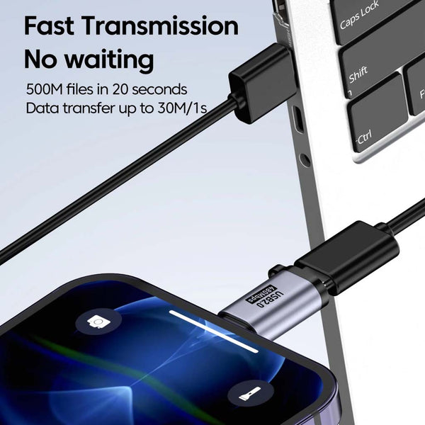 TECPHILE- Type-C USB 2.0 OTG Adapter Connector - 13
