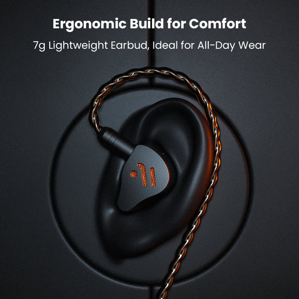 Fosi Audio – IM4 Single DD Open Back In-Ear Monitor - 5