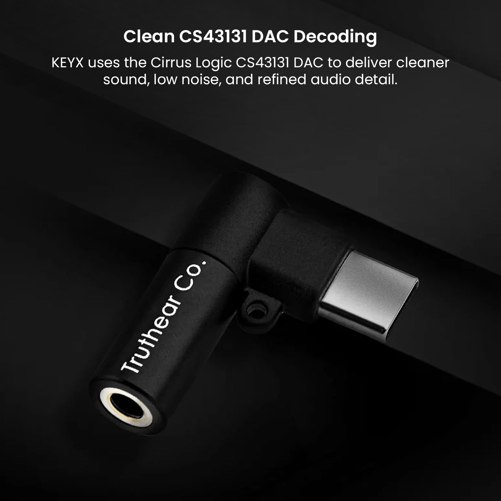 TRUTHEAR - KeyX Portable CS43131 USB DAC/AMP