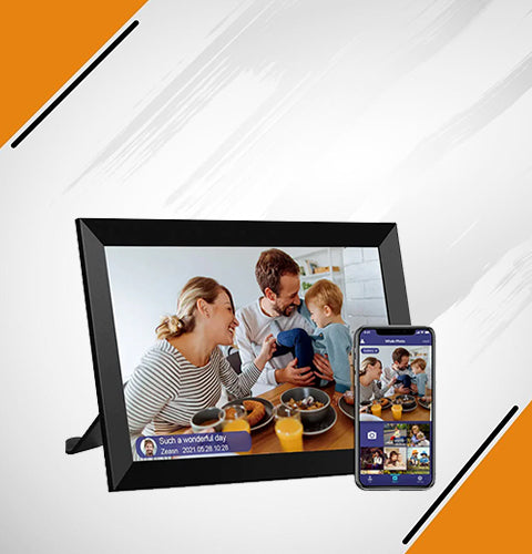 TECPHILE - Smart WiFi Digital Photo Frame