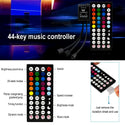 TECPHILE - 4 Pin RGB LED Strip Light IR Music Controller - 4