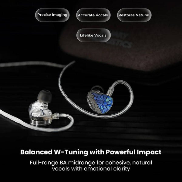 BINARY – EP321 MEMS 2DD + 3BA + 1 MEMS Tribrid Drivers In Ear Monitor - 6