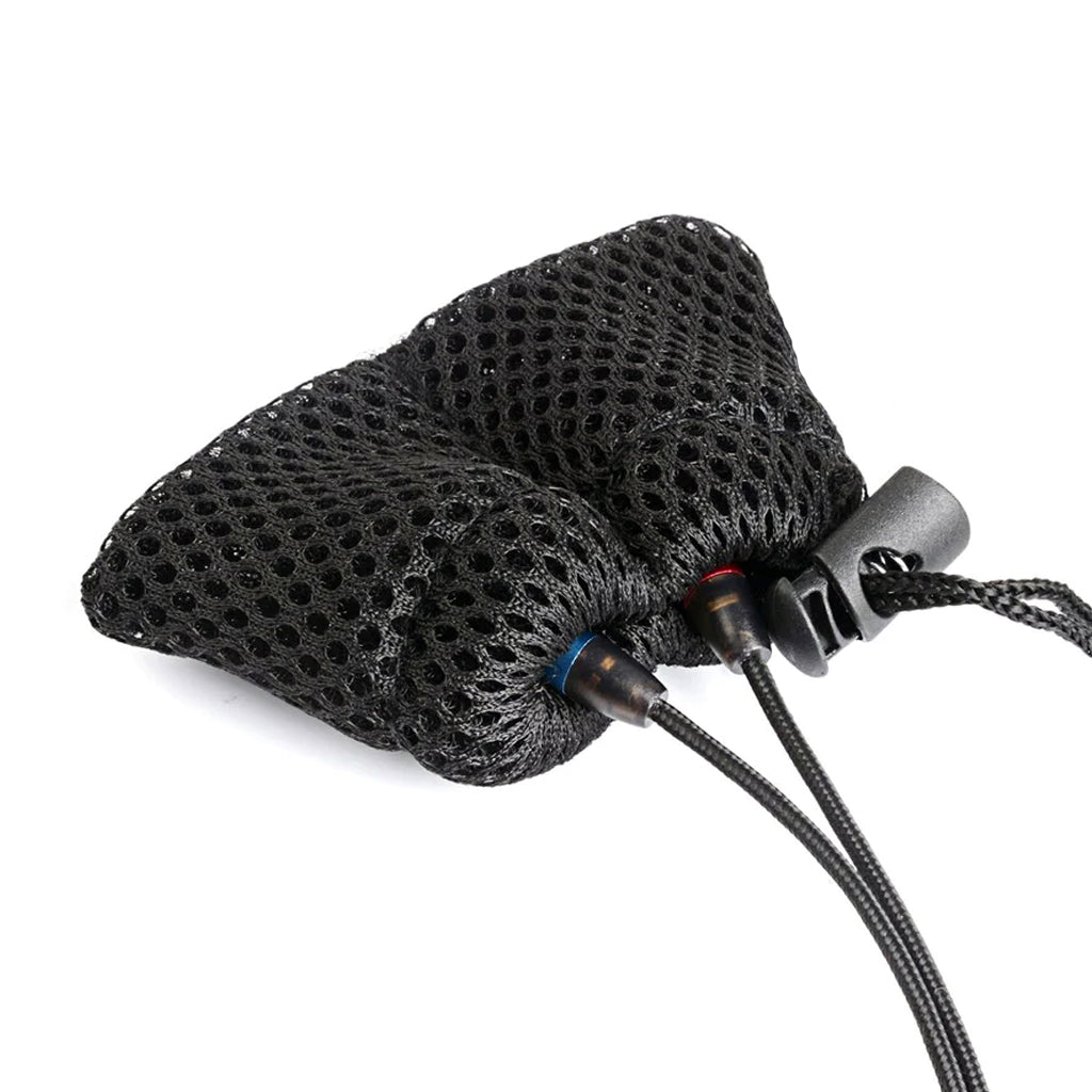 AUDIOCULAR Portable Mesh Bag Pouch for IEMs, Earbuds