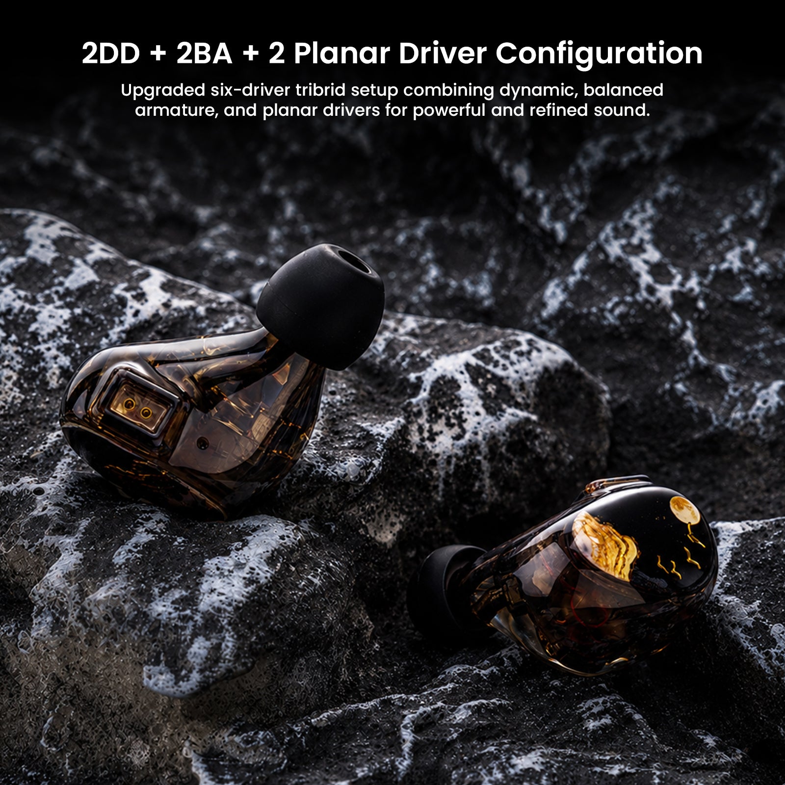 Kinera - Celest Phoenixcall 2.0 2DD + 2BA + 2 Planar Drivers IEMs