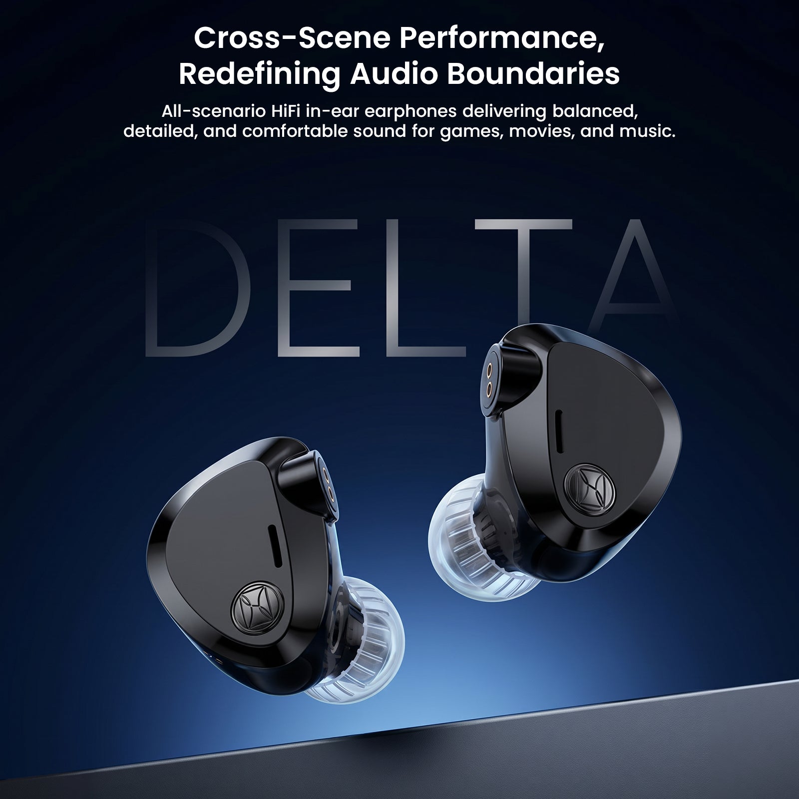 Close-up of in-ear monitors with internal components exposed