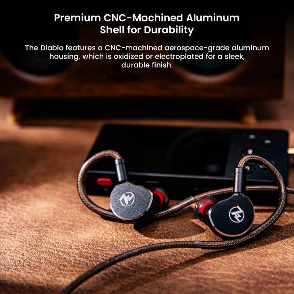 7HZ x Crinacle- Diablo 14.5mm Planar Magnetic Driver IEM – Concept