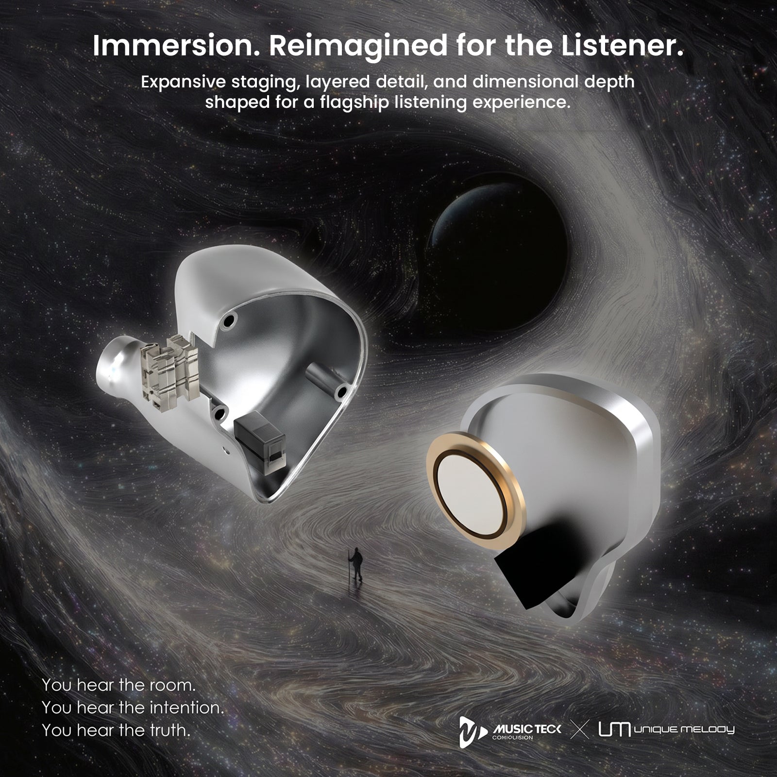 Engineered sound with precision drivers