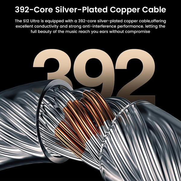 LETSHUOER – S12 Ultra 14.8mm Planar Magnetic Driver IEM - 7