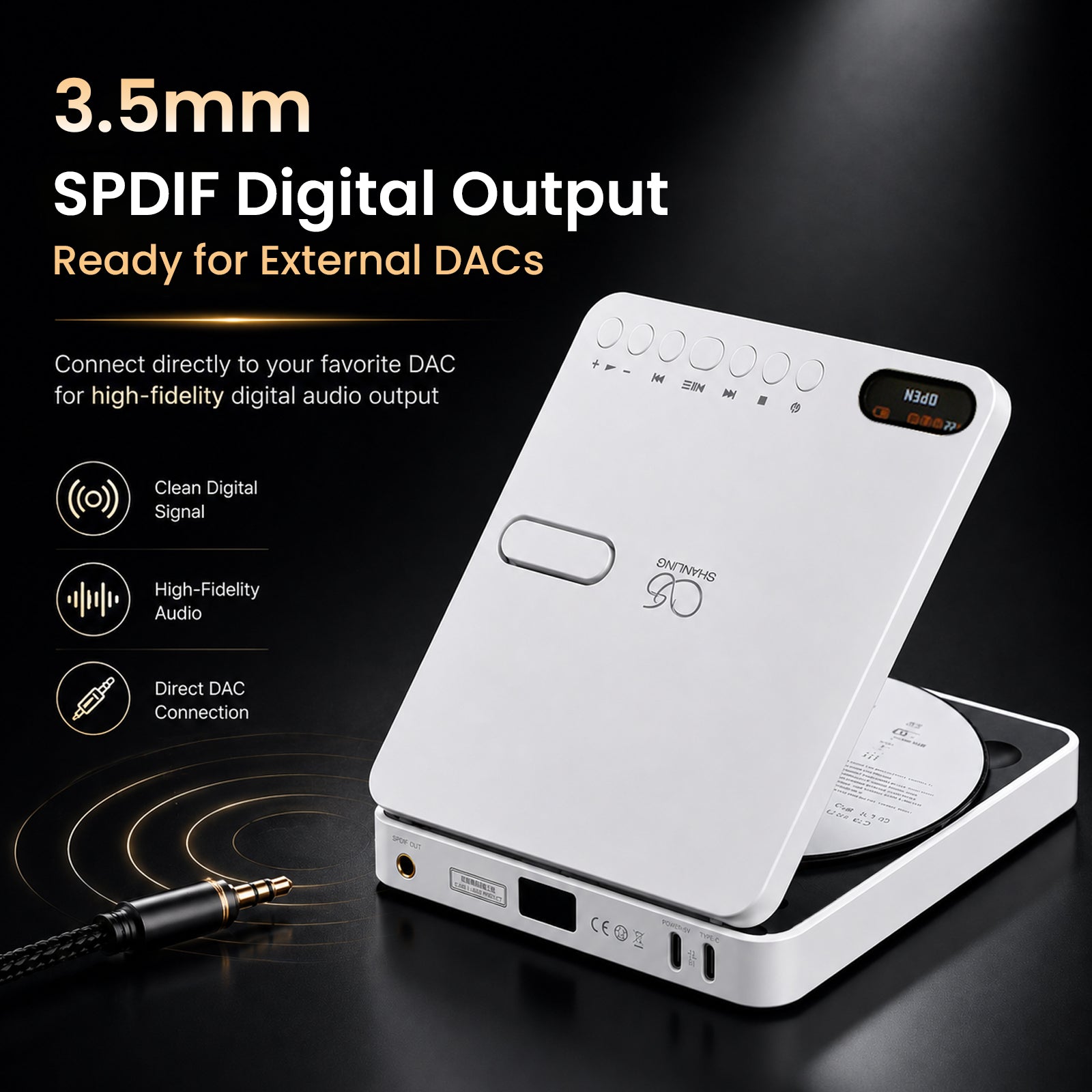 SHANLING - EC Play Portable CD Player