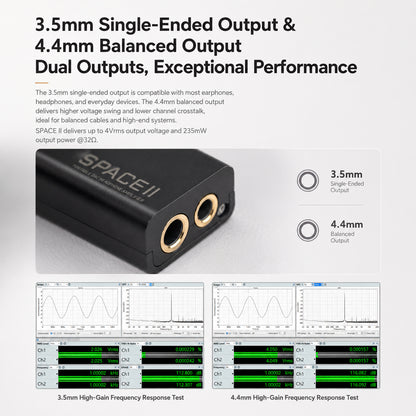 TANCHJIM - Space II Dual CS43131 Portable USB DAC & Amp