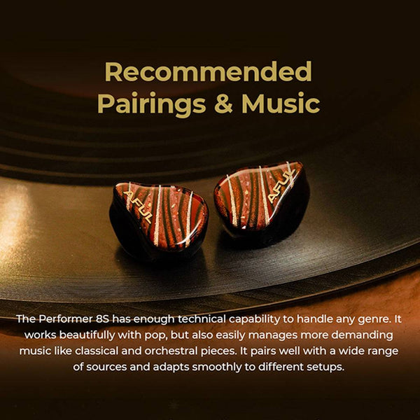 AFUL - Performer 8S 1DD + 6BA + Passive Radiator + MicroPlanar Quadbrid IEM - 10