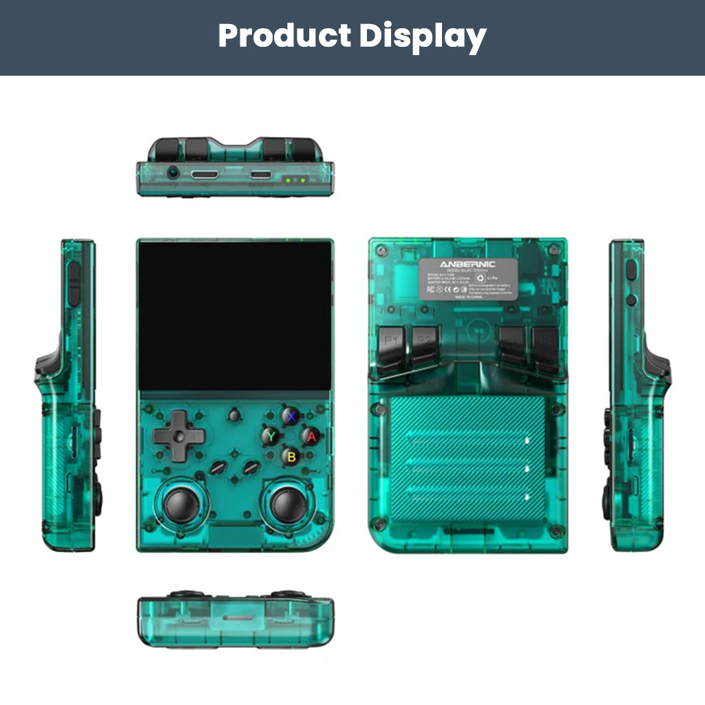 ANBERNIC - RG 35XXPro Handheld Retro Gaming Console with 64GB Card