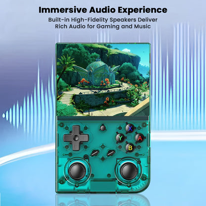 ANBERNIC - RG 35XXPro Handheld Retro Gaming Console with 64GB Card