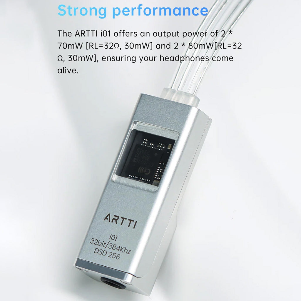 ARTTI i01 Portable USB DAC Amp Power output
