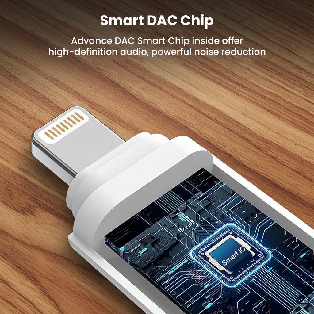 AUDIOCULAR- A18X Lightning to 3.5mm Portable Audio Adapter