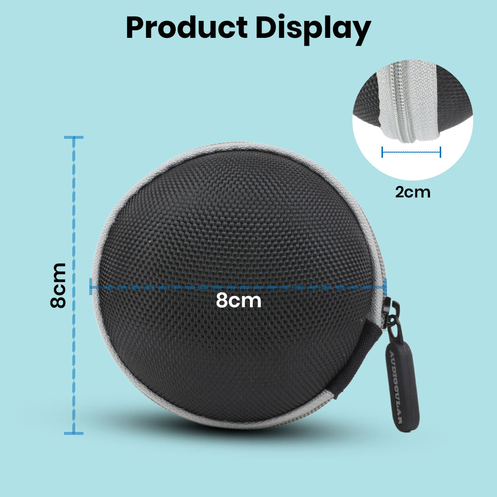AUDIOCULAR AC35 Earphone Case Hard-shell Pouch Cover for IEM