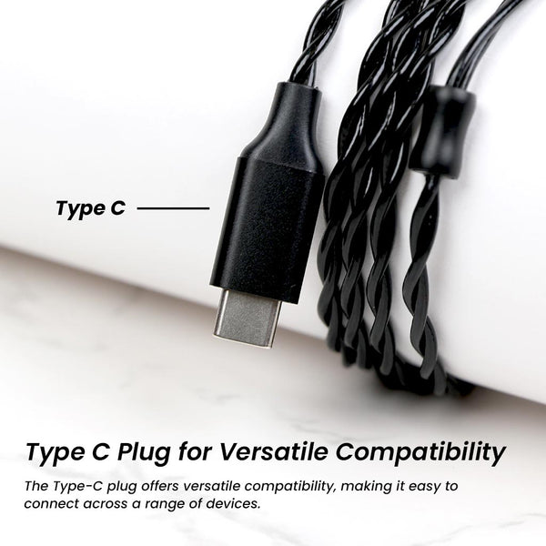 AUDIOCULAR - C05 Type C Upgrade Cable For IEM - 7