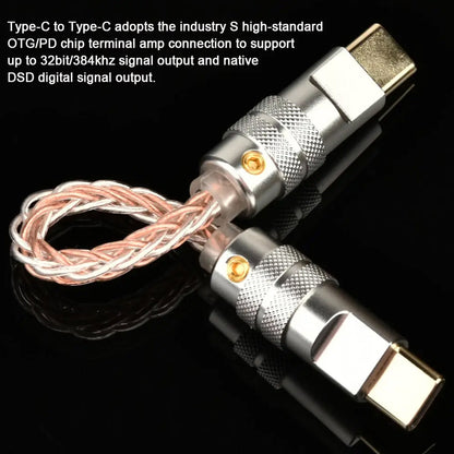 AUDIOCULAR C22 Type-C to Type-C Cable