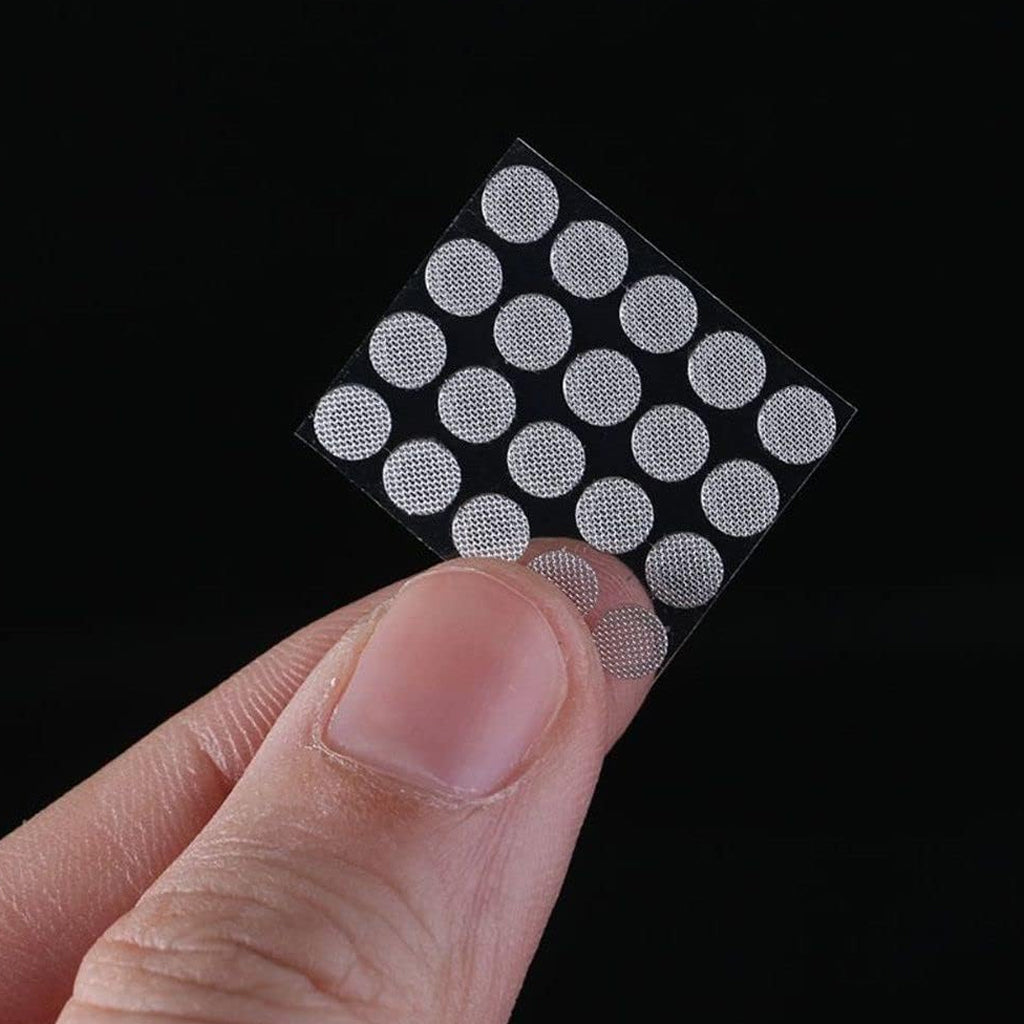 AUDIOCULAR IEM Nozzle Filters – Metal Acoustic Mesh (Silver)