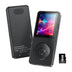 AUDIOCULAR M61 Portable Mp3 Music Player in black with 16GB storage, compact design ideal for music on the go.