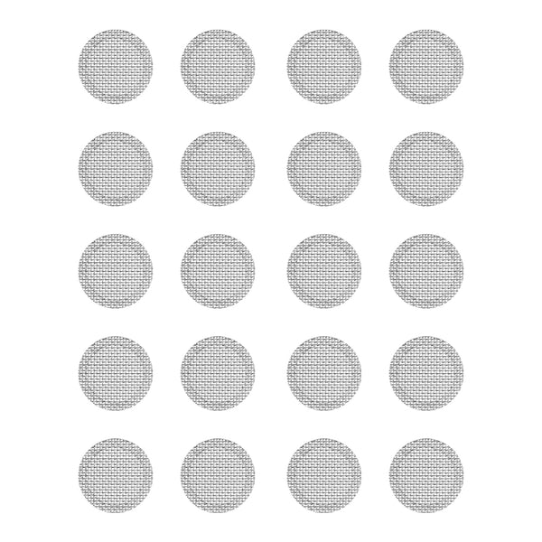 AUDIOCULAR - Nozzle Filters 100 Density For In Ear Monitor (Grey) - 3