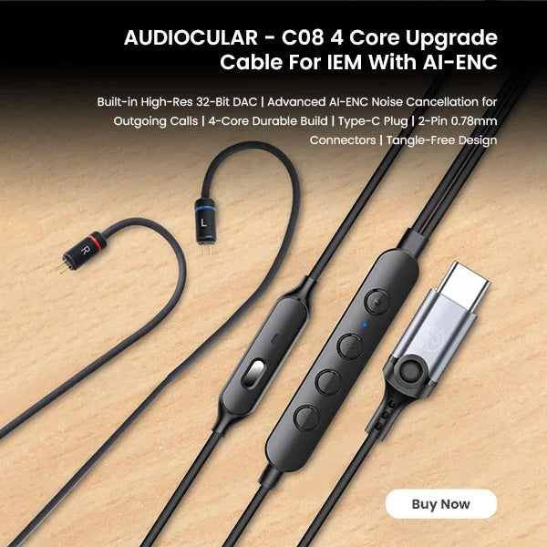 AUDIOCULAR - C08 Upgrade Cable