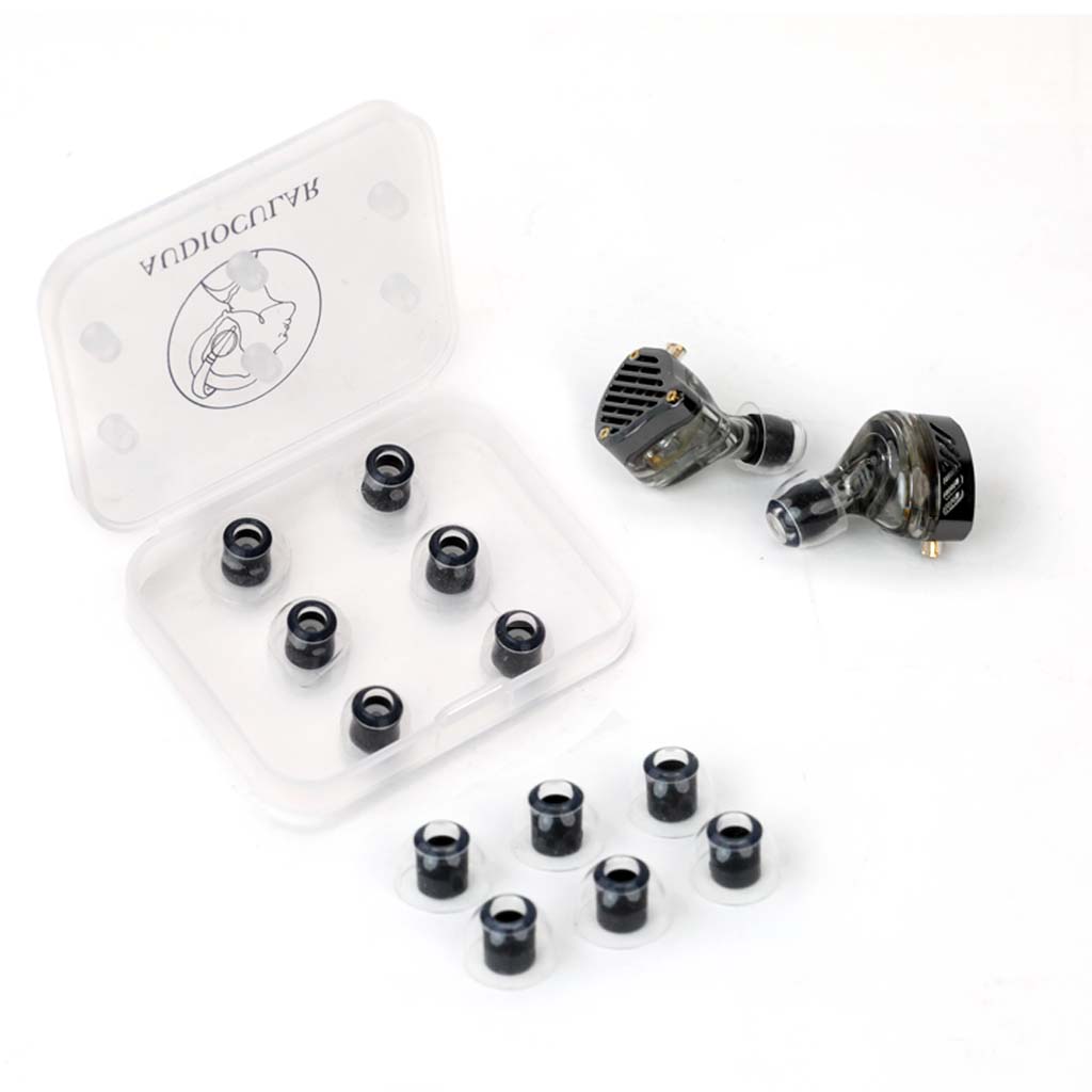 AUDIOCULAR FlexiGraph Silicone Eartips for IEMs