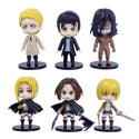 Anime Action Figure Attack on Titan AOT 6pcs Anime Figurine - 1