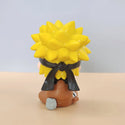 Anime Action Figures Naruto, Kakashi, Luffy, Nezuko Bobblehead Toy - 17