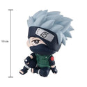 Anime Action Figures Naruto, Kakashi, Luffy, Nezuko Bobblehead Toy - 8