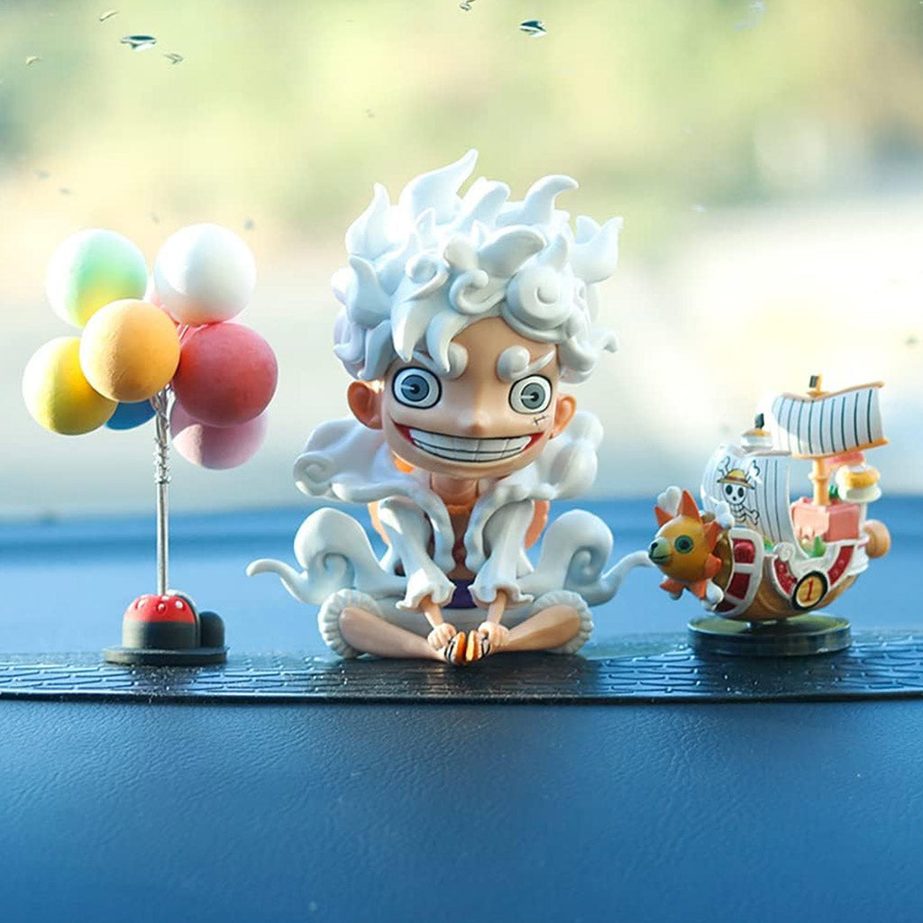 Anime Action Figures Naruto, Kakashi, Luffy, Nezuko Bobblehead Toy