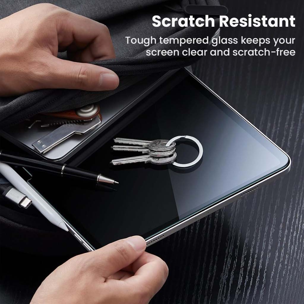 Anti spy privacy tempered glass screen protector for ipad pro m4 2024