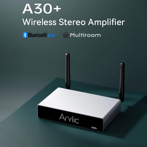 Arylic A30+ 30W x 2 Wireless Mini Stereo Amplifier - 7