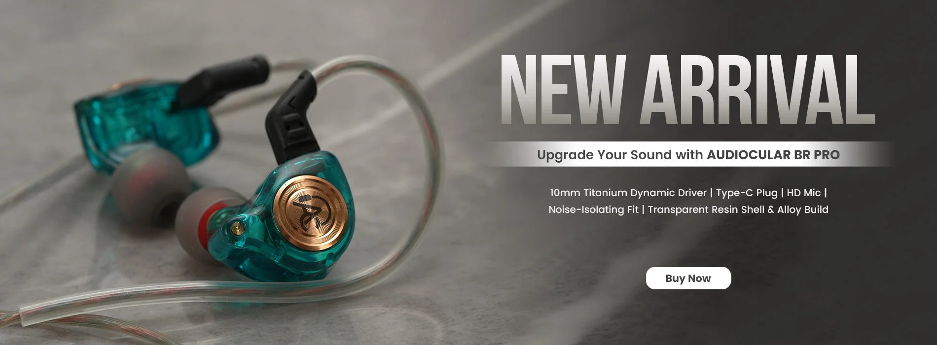 AUDIOCULAR - BR Pro IEM with Type C Plug