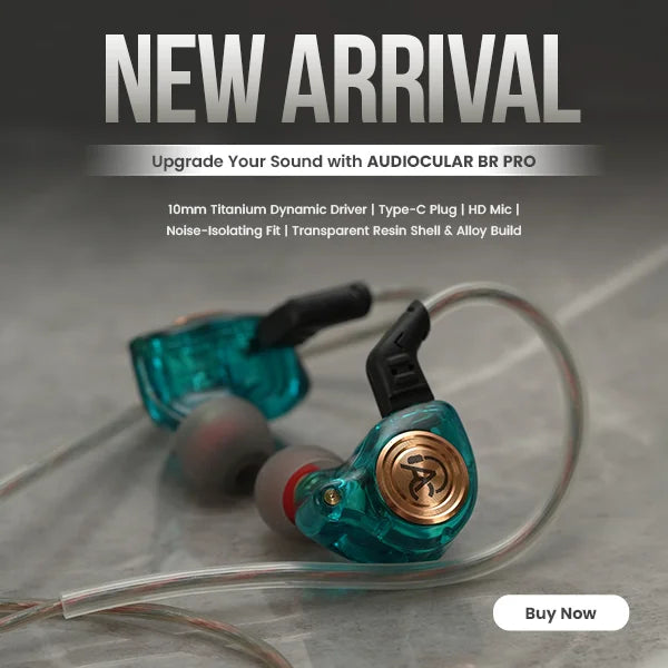 AUDIOCULAR - BR Pro IEM with Type C Plug