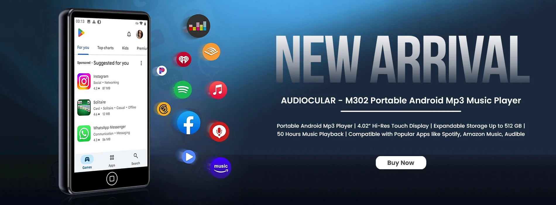 Portable Android Mp3 Music Player