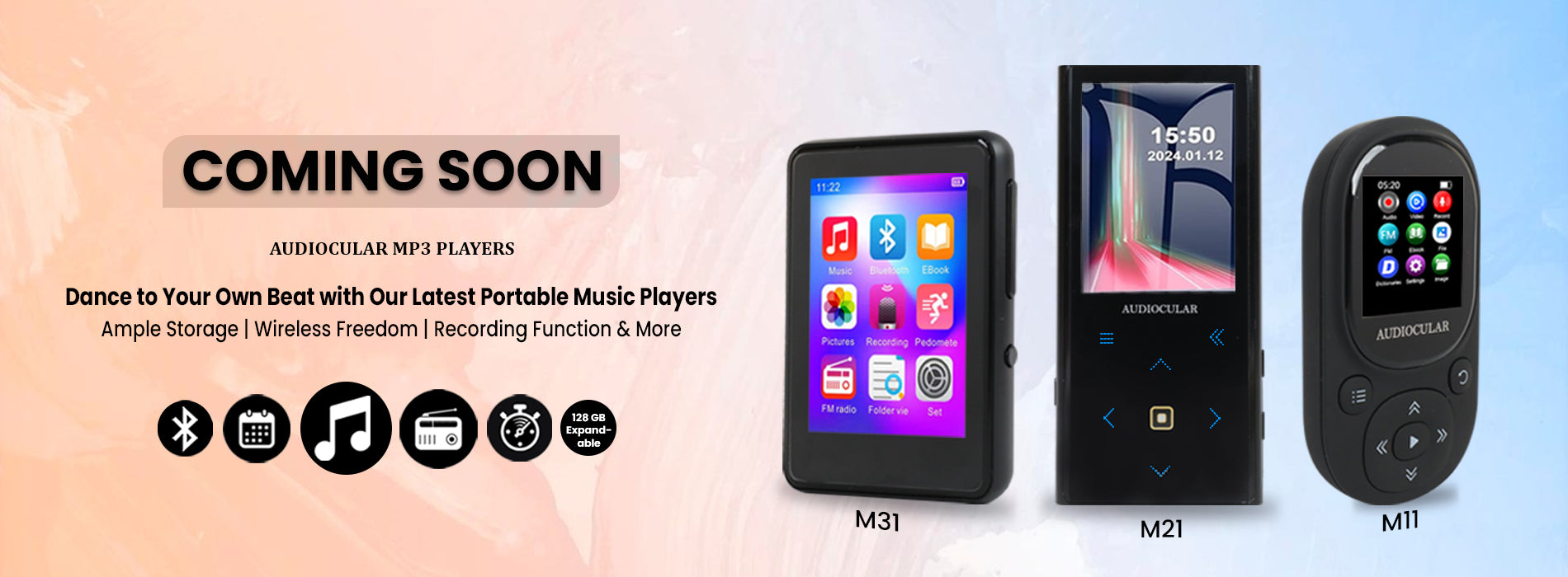 Audiocular MP3 Players