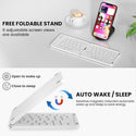 B023 Portable Wireless Multi-Device Foldable Keyboard - 8