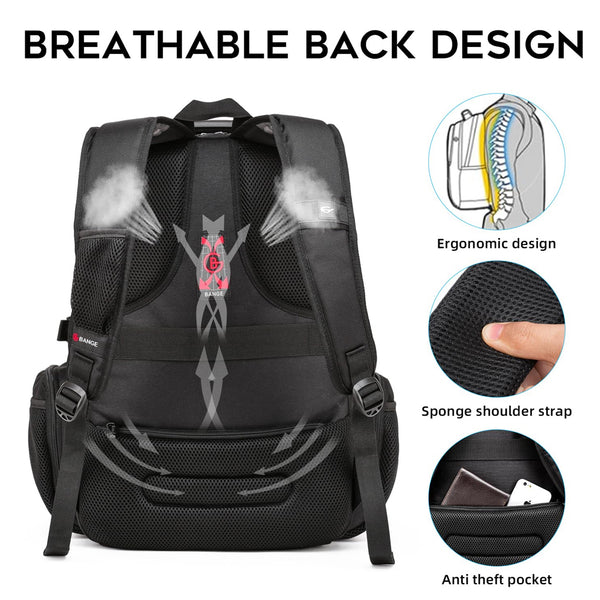 BANGE – 1905 35L Multi functional Travel Backpack fit for 15.6" Laptop - 7