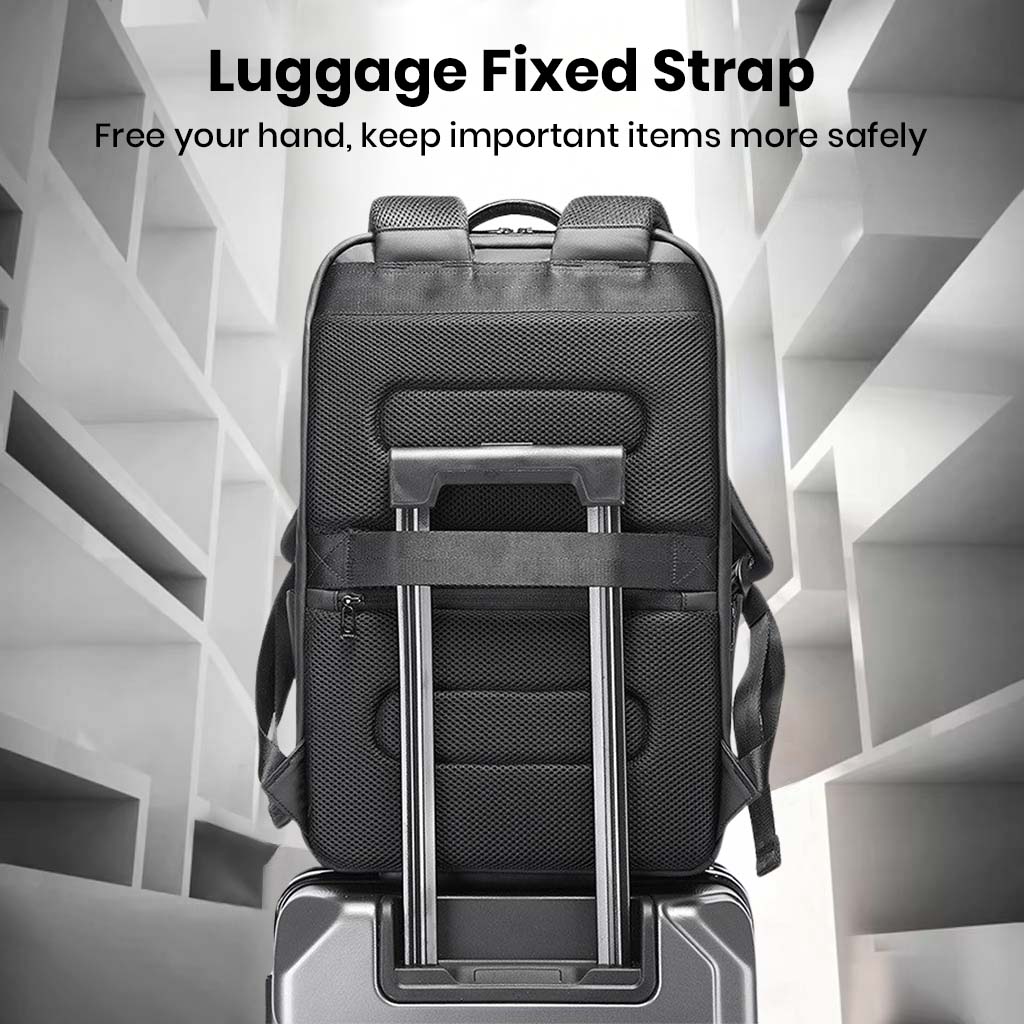 BANGE 2953 Water Repellent Laptop Backpack Bag with Multi Compartment Design