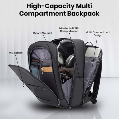 BANGE 2953 Water Repellent Laptop Backpack Bag with Multi Compartment Design