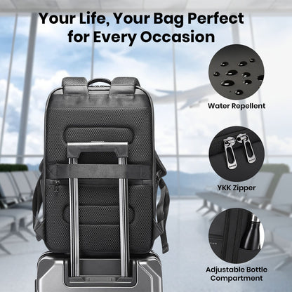 BANGE 2953 Water Repellent Laptop Backpack Bag with Multi Compartment Design