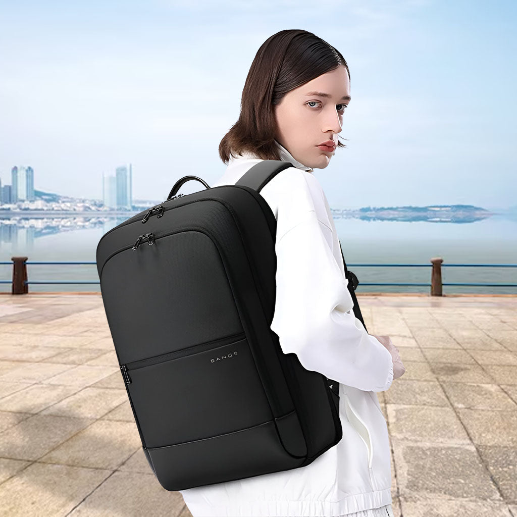 BANGE 2953 Water Repellent Laptop Backpack Bag with Multi Compartment Design