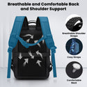 BANGE - 3028 35L Smart Travel Backpack with USB Port Fit for 17.3" Laptop - 10