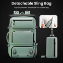 BANGE 1810 35L Large Capacity Bag Travelling Backpack with Detachable Sling Bag - 3