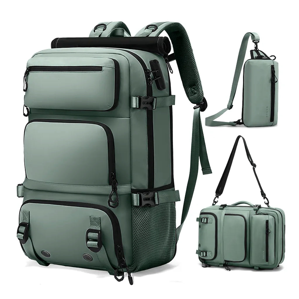 BANGE 1810 35L Large Capacity Bag Backpack with Detachable Sling Bag