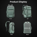 BANGE 1810 35L Large Capacity Bag Travelling Backpack with Detachable Sling Bag - 17