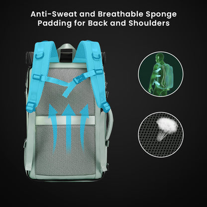 BANGE 1810 35L Large Capacity Bag Travelling Backpack with Detachable Sling Bag
