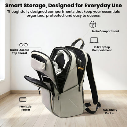 BANGE – 7856 Laptop Bag 24L Large Capacity Waterproof Travel Backpack