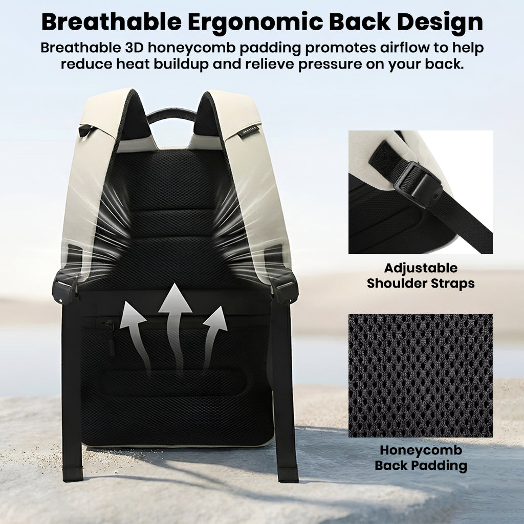 BANGE – 7856 Laptop Bag 24L Large Capacity Waterproof Travel Backpack